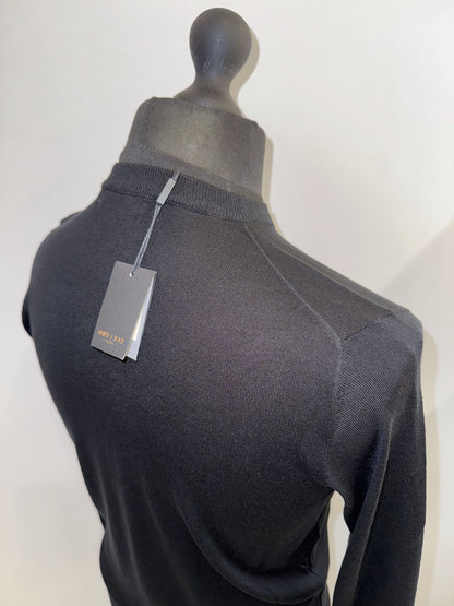 Maglioncino paricollo misto seta