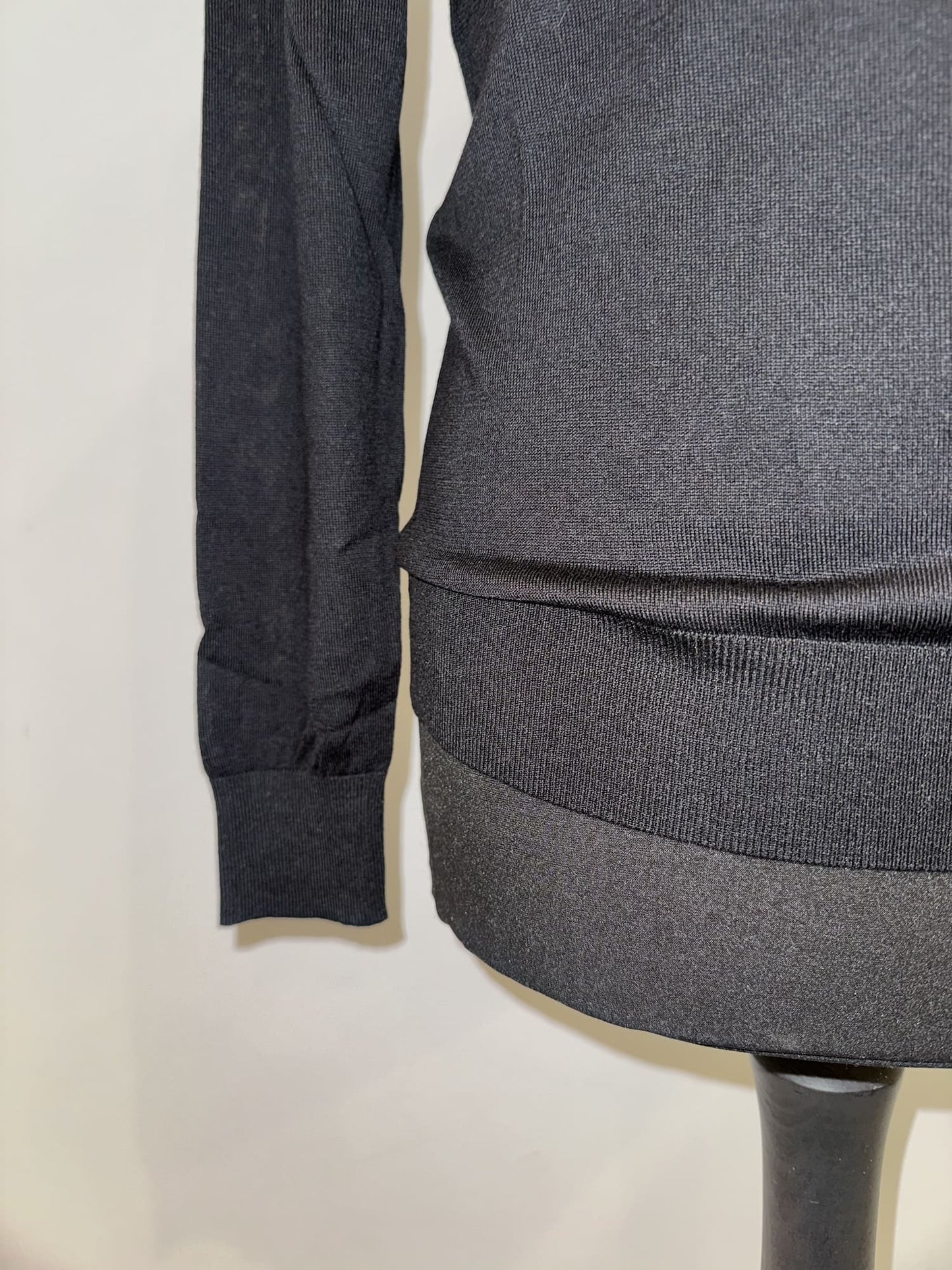 Maglioncino paricollo misto seta