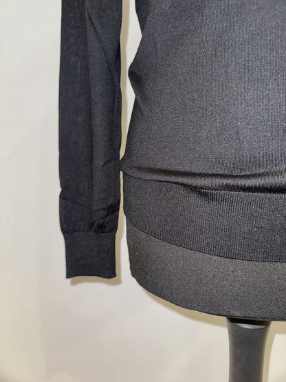 Maglioncino paricollo misto seta