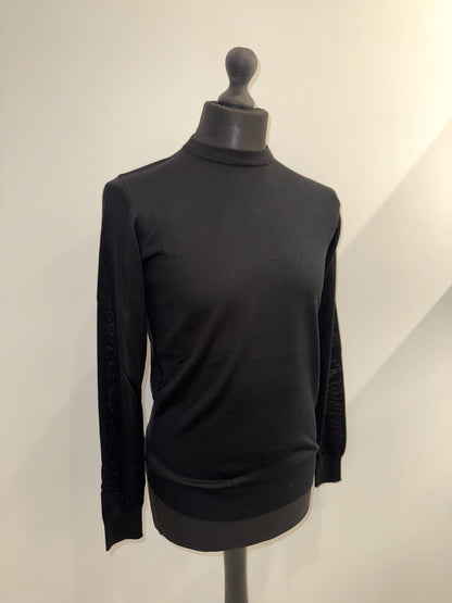 Maglioncino paricollo misto seta