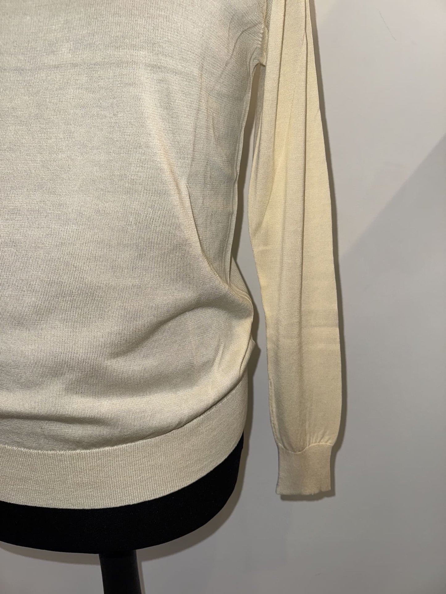 Maglioncino paricollo misto seta