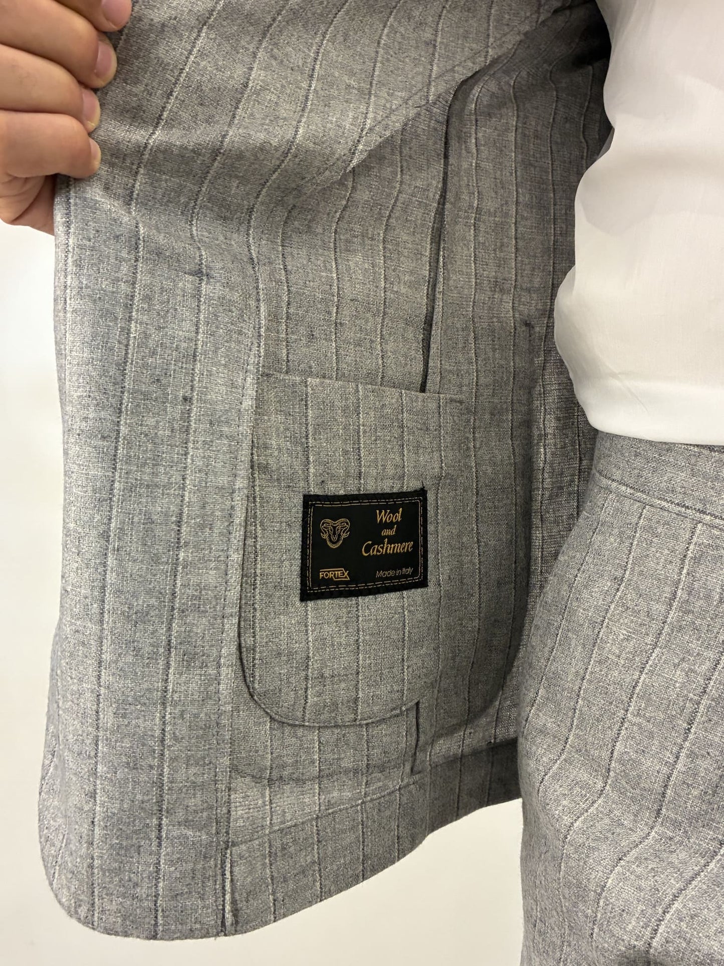 Abito Out/Fit Gessato