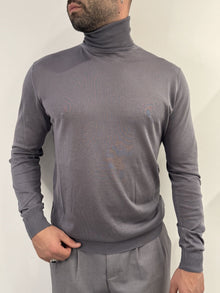 Dolcevita Out/Fit in misto seta gray