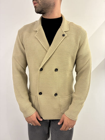 Cardigan Out/Fit doppio petto