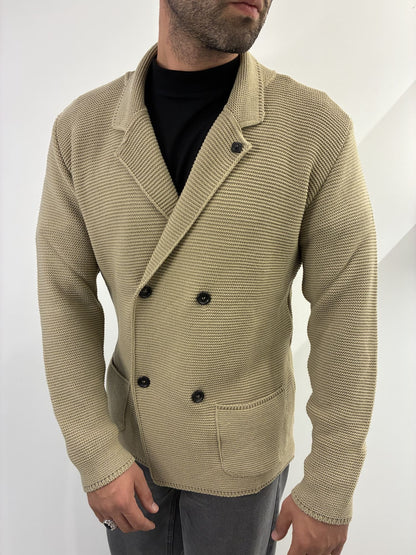 Cardigan Out/Fit doppio petto