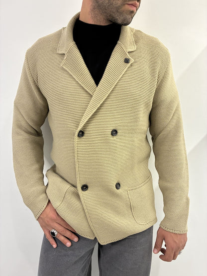 Cardigan Out/Fit doppio petto