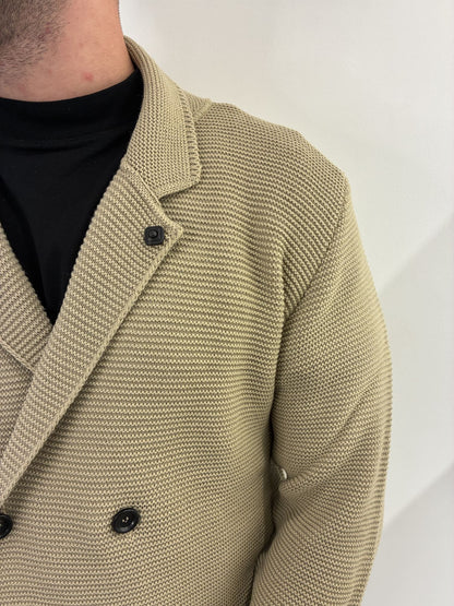 Cardigan Out/Fit doppio petto