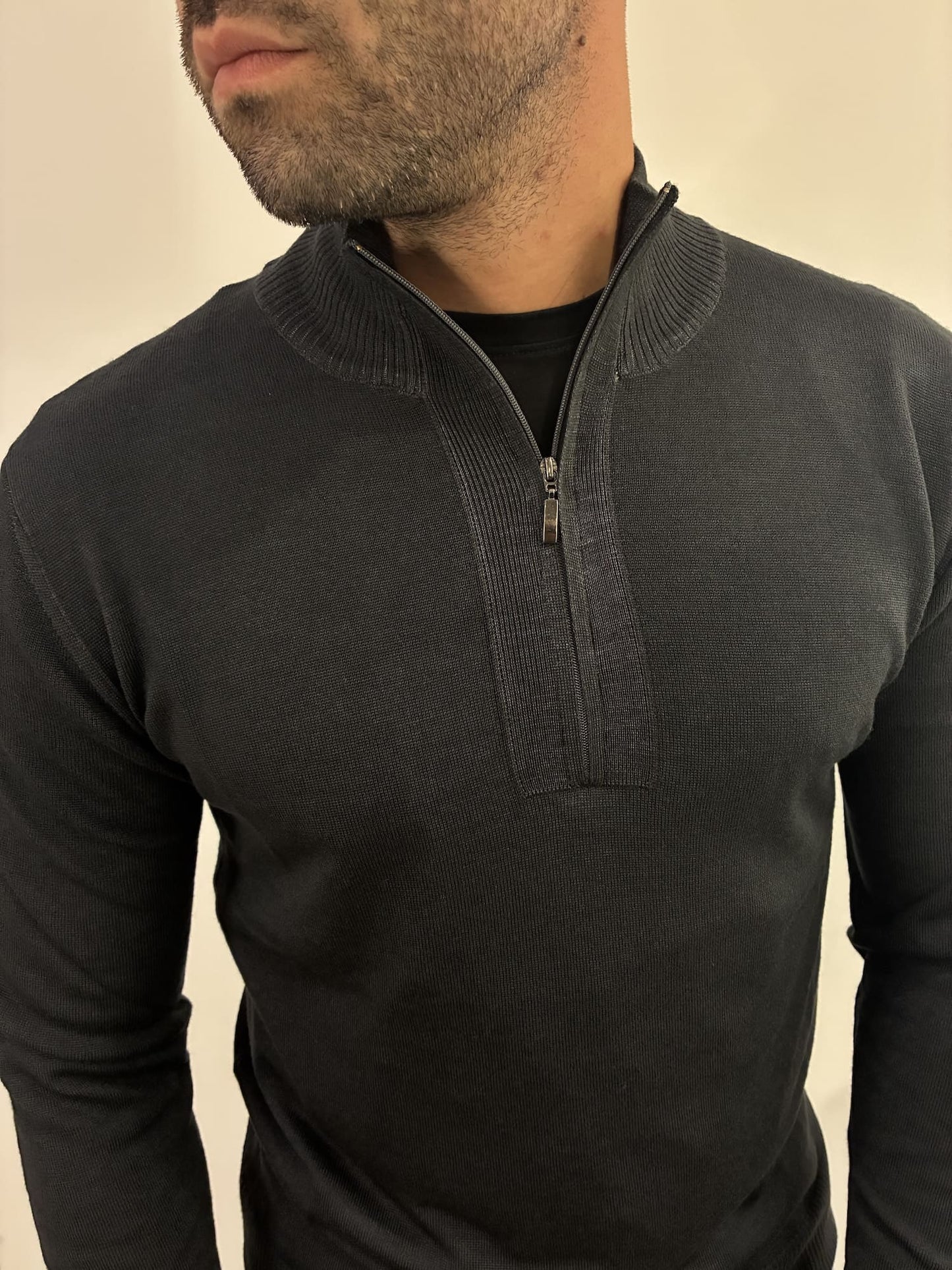 Maglioncino Out/Fit con mezza zip