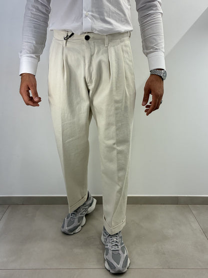 Pantalone Out/Fit semi elegante in cotone