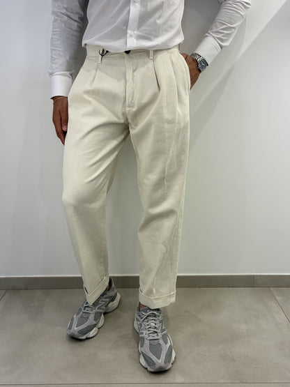 Pantalone Out/Fit semi elegante in cotone
