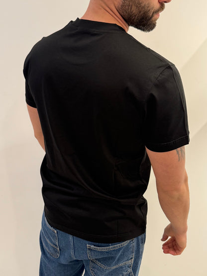 T-shirt Out/Fit in filo di scozia