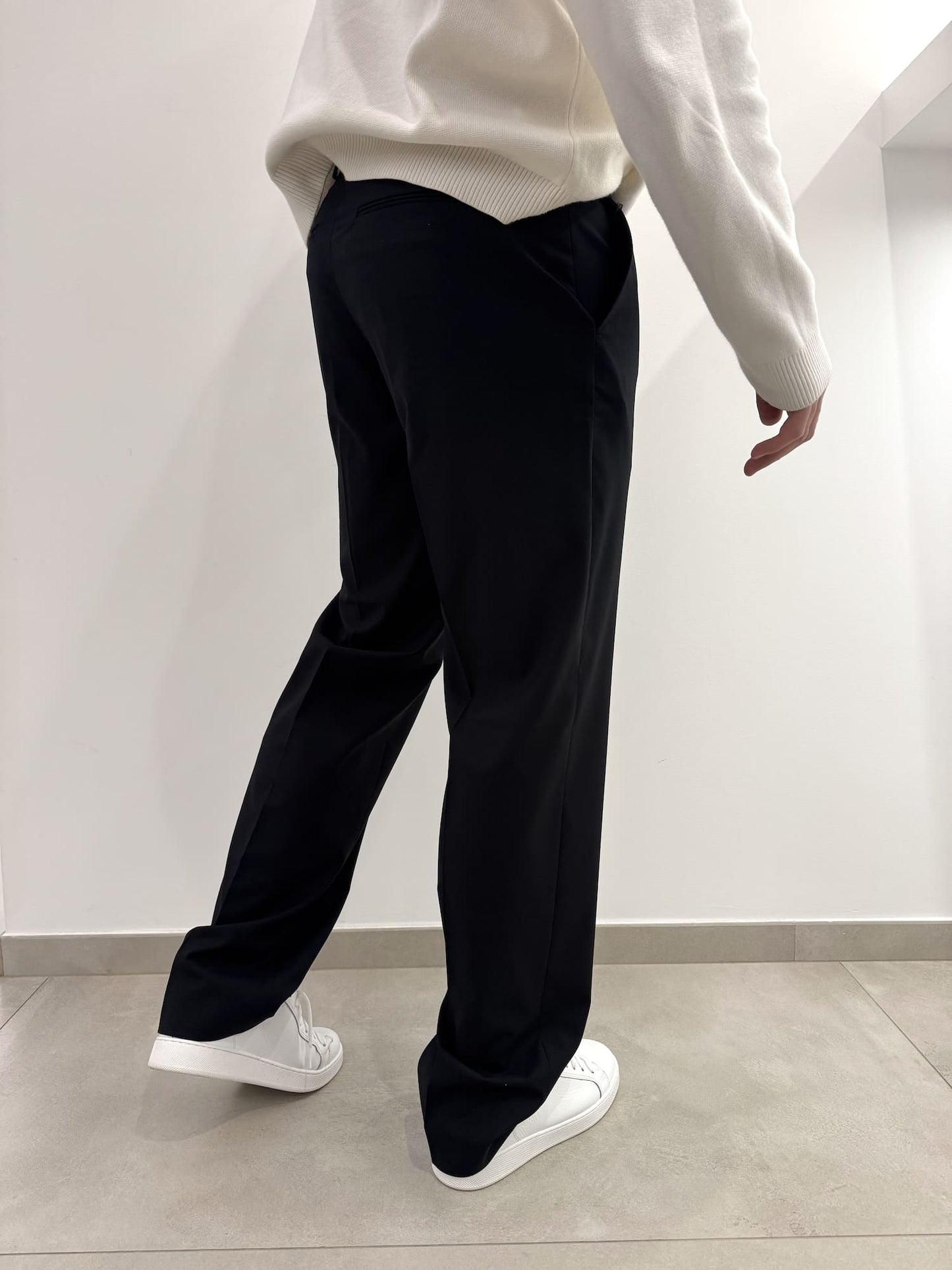 Pantalone tailored fit baggy