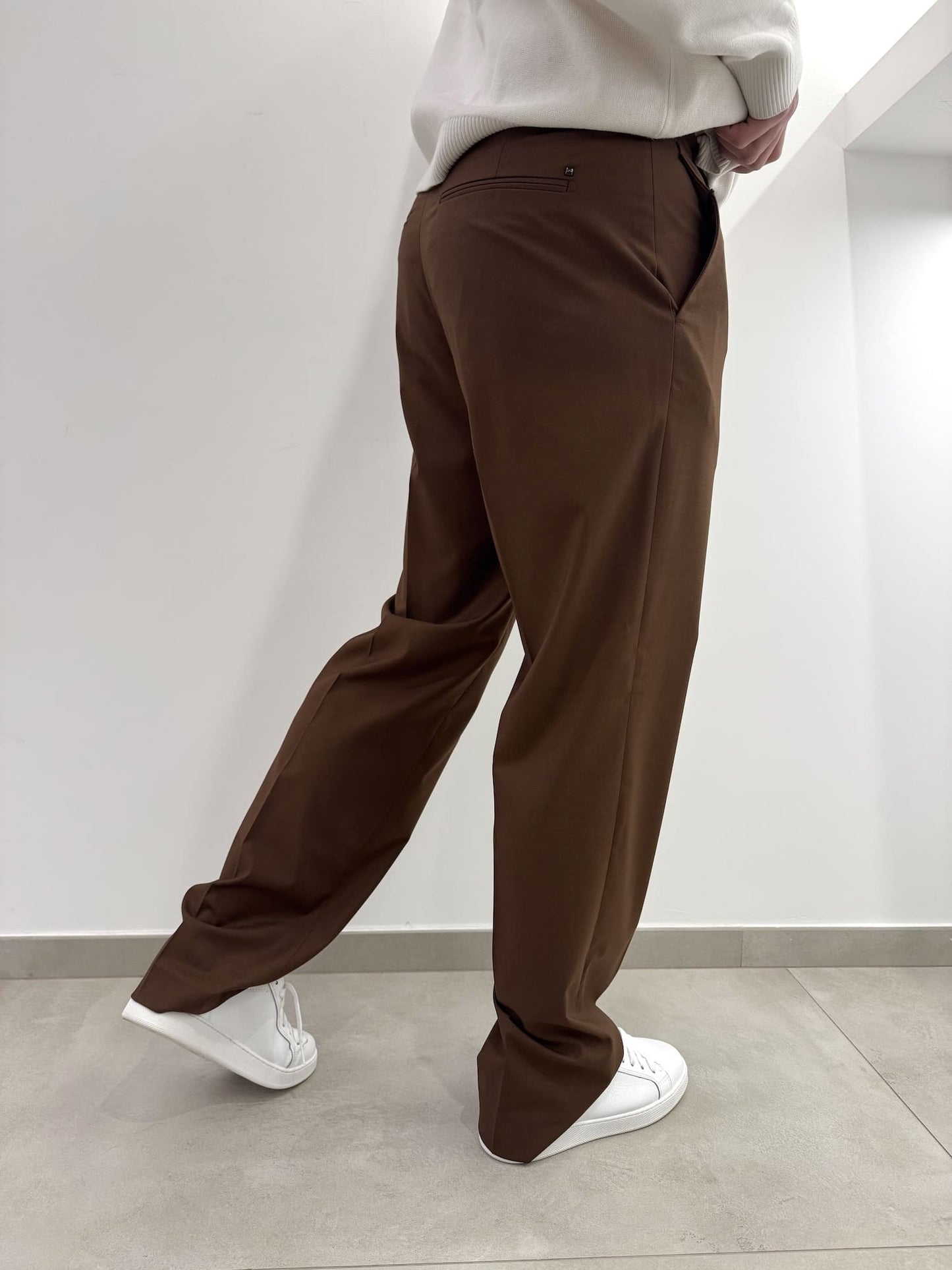 Pantalone tailored fit baggy
