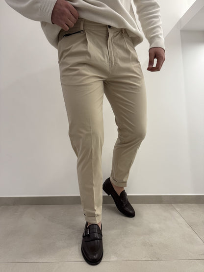 Pantalone uomo semi elegante
