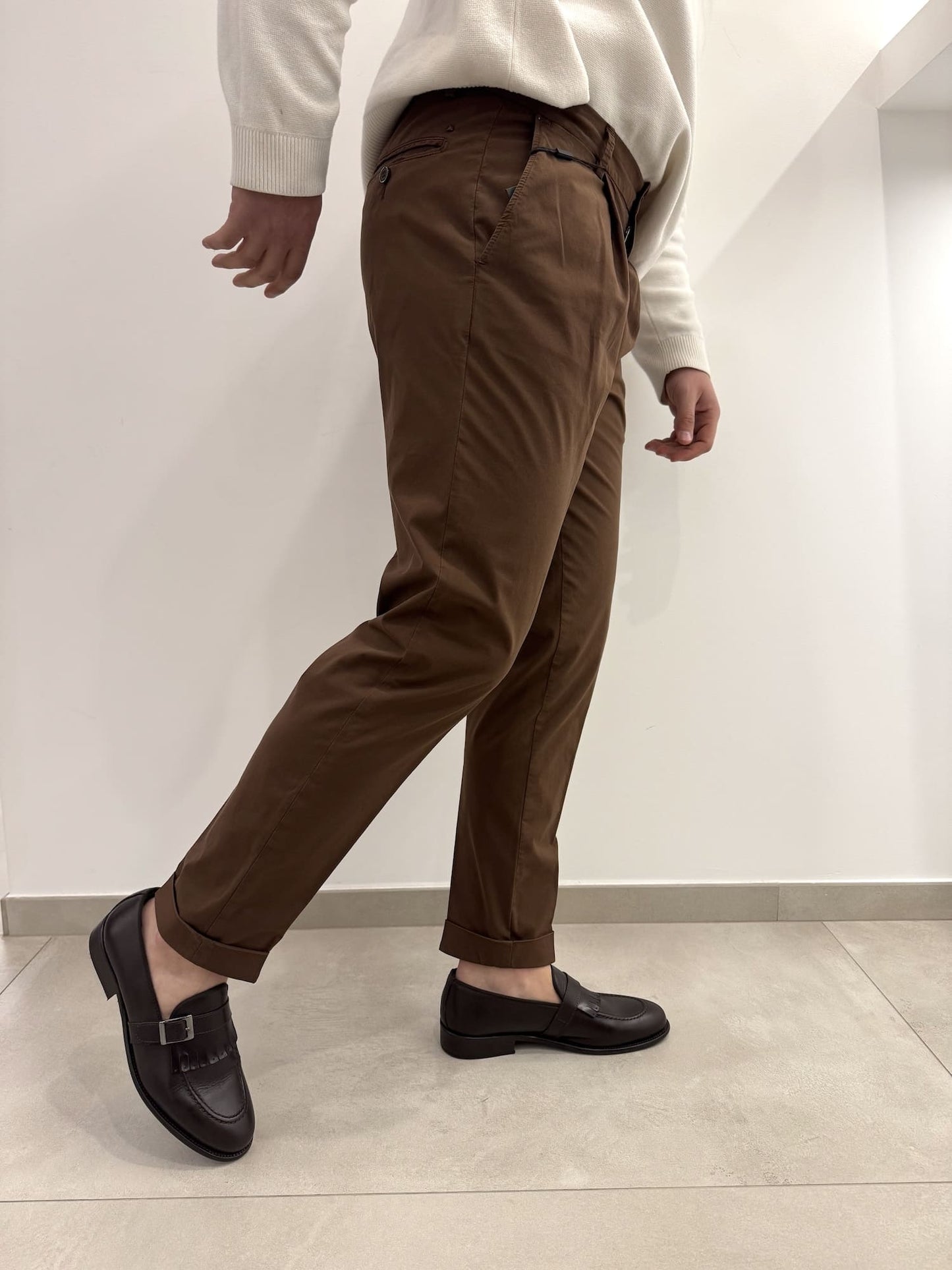 Pantalone uomo semi elegante