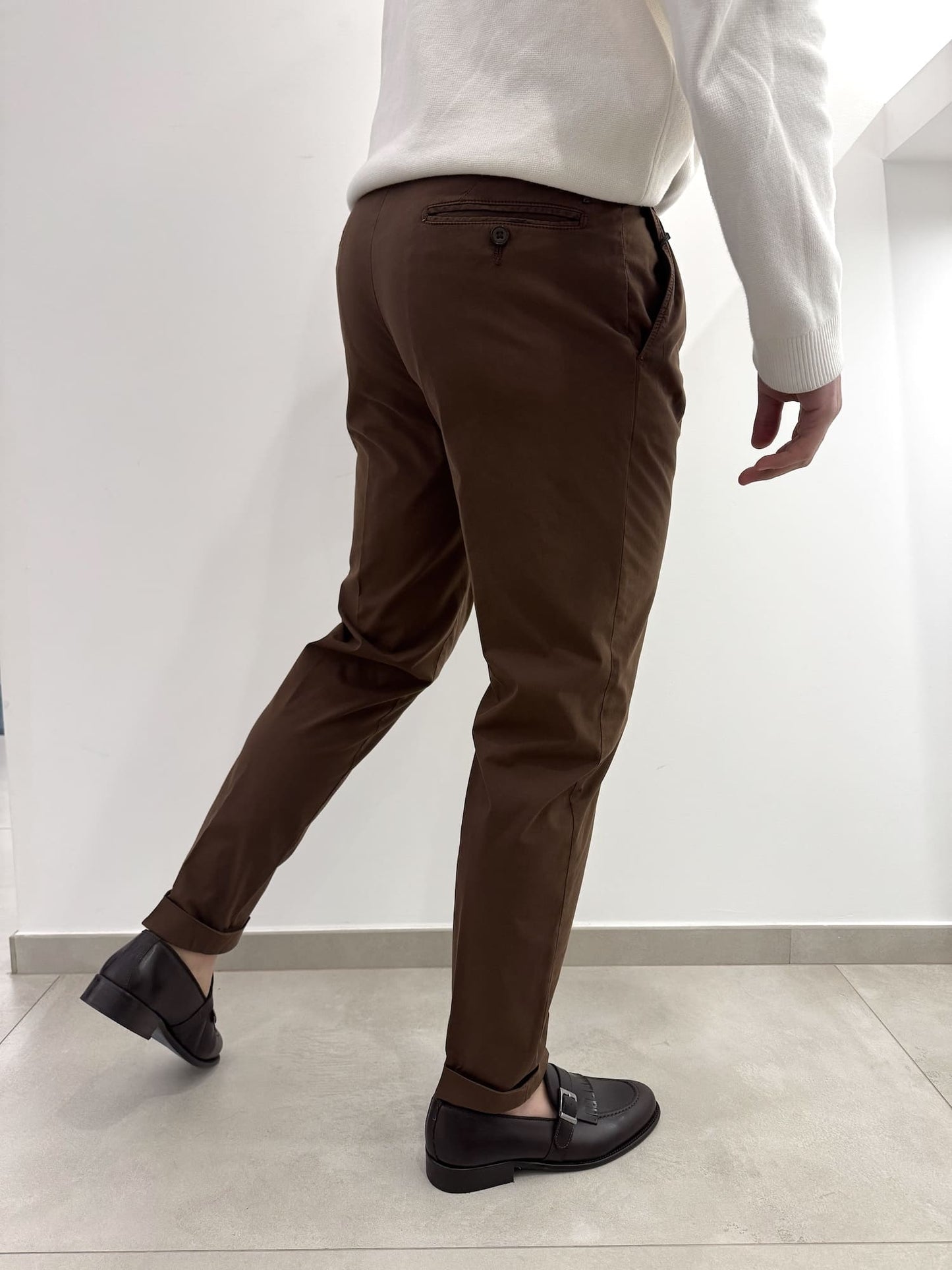 Pantalone uomo semi elegante