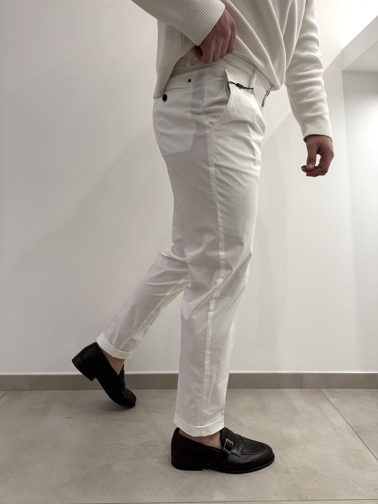 Pantalone uomo semi elegante