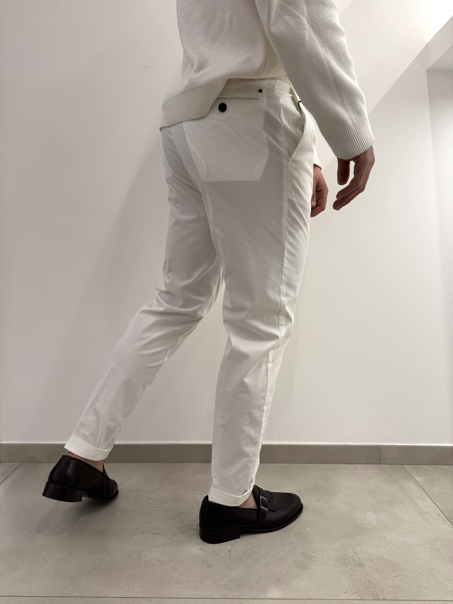 Pantalone uomo semi elegante