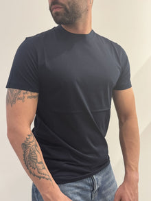 T-shirt in filo di Scozia