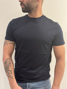 T-shirt in filo di Scozia