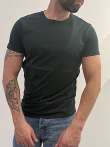 T-shirt in filo di Scozia