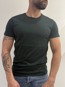 T-shirt in filo di Scozia