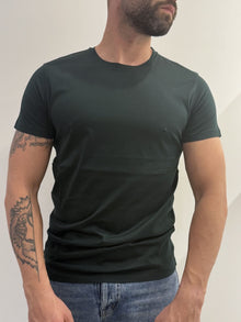 T-shirt in filo di Scozia
