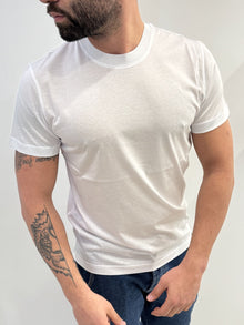 T-shirt in filo di Scozia