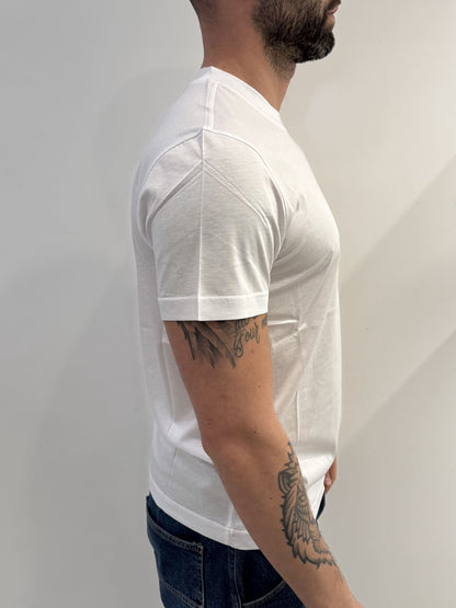 T-shirt in filo di Scozia