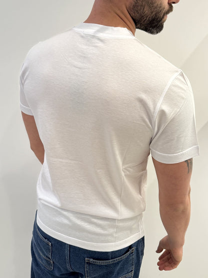 T-shirt in filo di Scozia