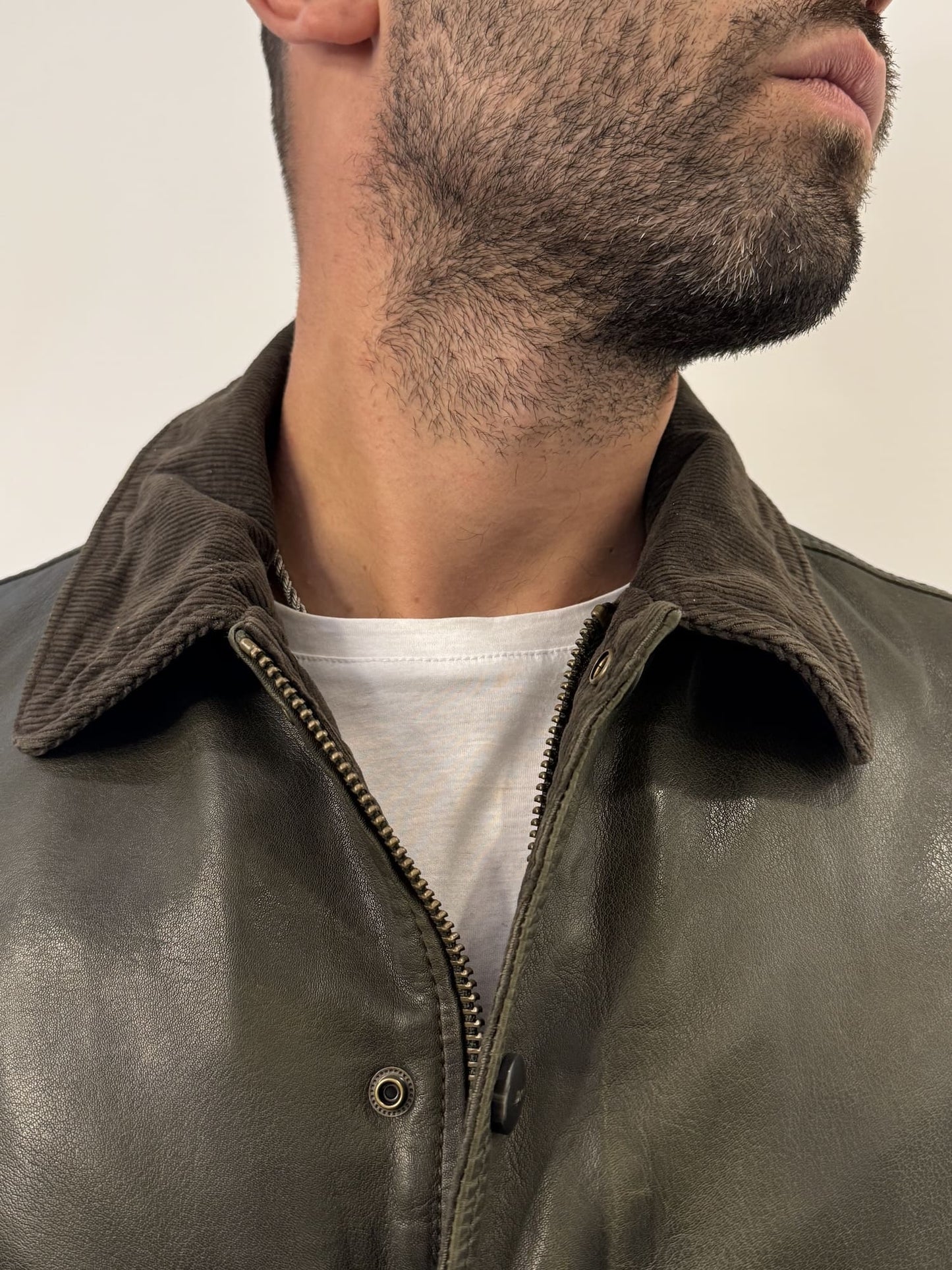 Giubbotto in vera pelle The Jack Leaters