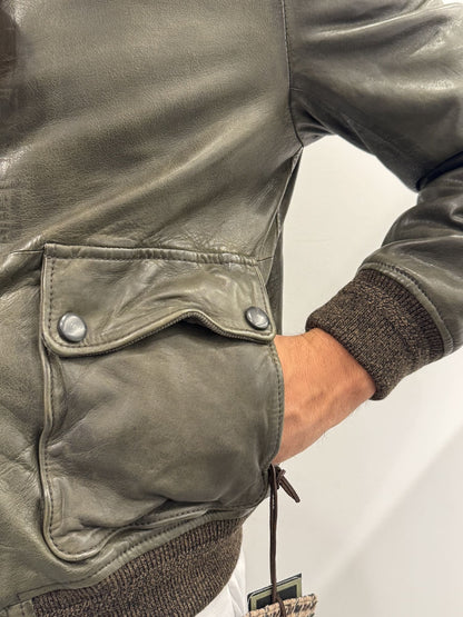 Giubbotto in vera pelle The Jack Leaters