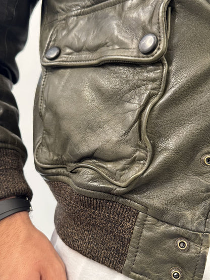 Giubbotto in vera pelle The Jack Leaters