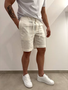 Bermuda in lino laccetti