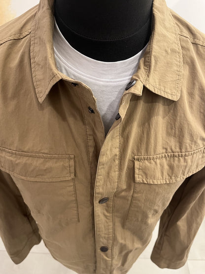 Giacca camicia tessuto tecnico