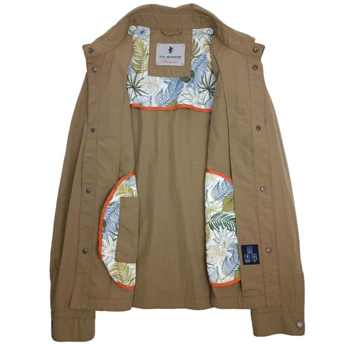 Giacca camicia tessuto tecnico