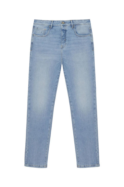 Jeans 5 tasche slim fit lavaggio chiaro Sorbino