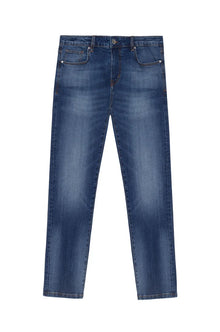 Jeans 5 tasche slim fit lavaggio scuro Sorbino