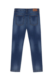 Jeans 5 tasche slim fit lavaggio scuro Sorbino