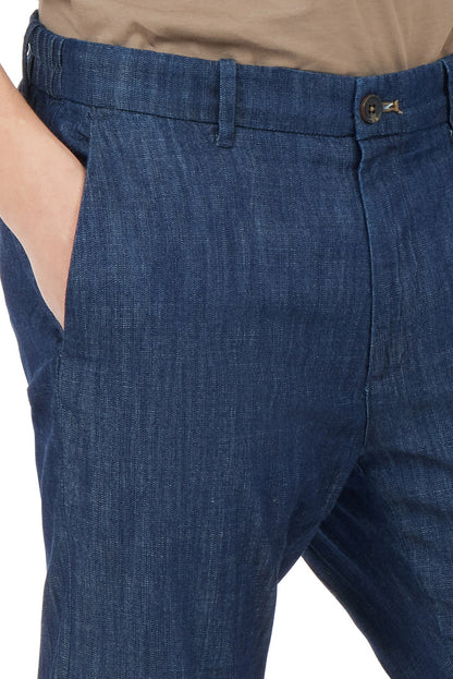 Pantaloni chinos effetto denim Sorbino