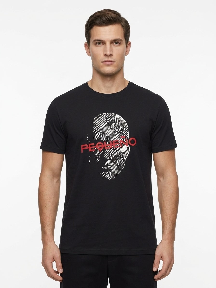 T-shirt in cotone con grafica pequeno