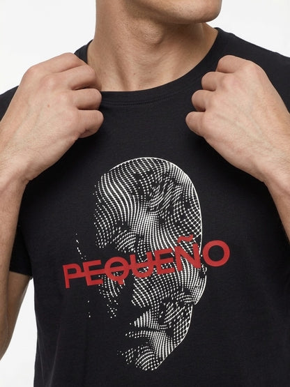 T-shirt in cotone con grafica pequeno