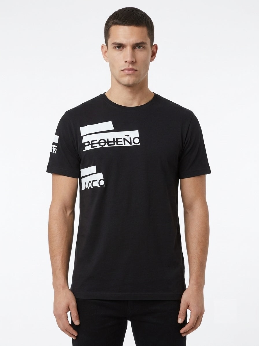 T-shirt in cotone con scritta