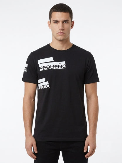 T-shirt in cotone con scritta