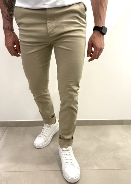 Pantalone uomo tasca America vestibilità slim