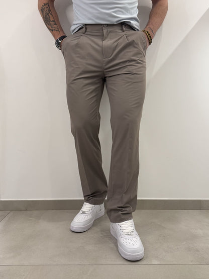 Pantalone con pence Hamaki-Ho fango