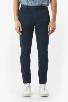 Pantaloni chinos slim fit dobby