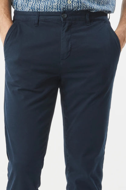 Pantaloni chinos slim fit dobby