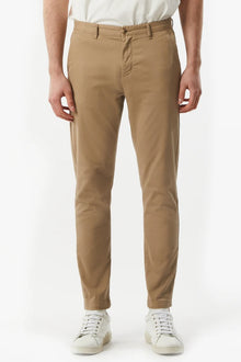 Pantaloni chinos slim fit dobby