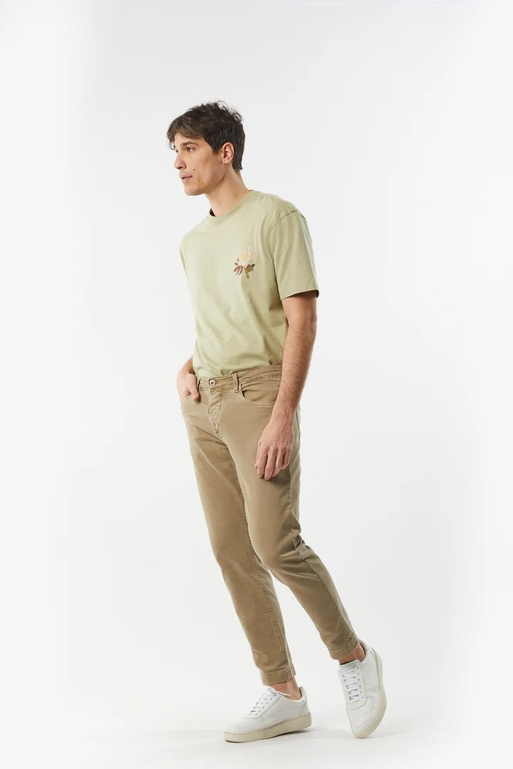 Pantaloni 5 tasche slim fit bull